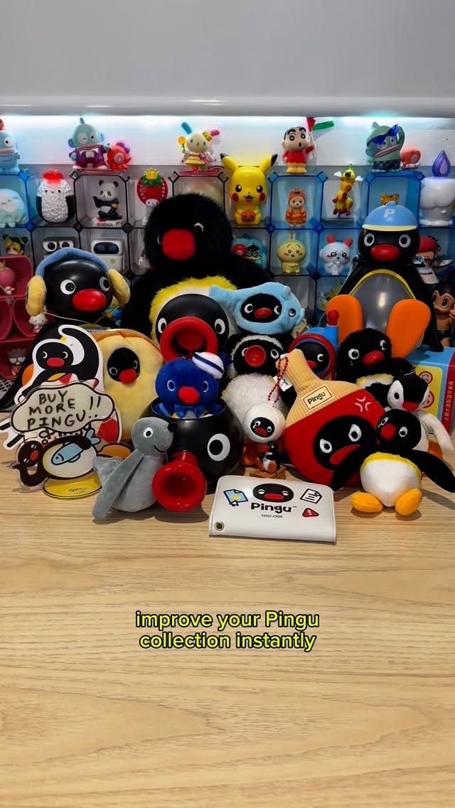 Instagram post by @levinsonline for Martube Gift. Caption reads: Instant Pingu Collection! Which item is your....