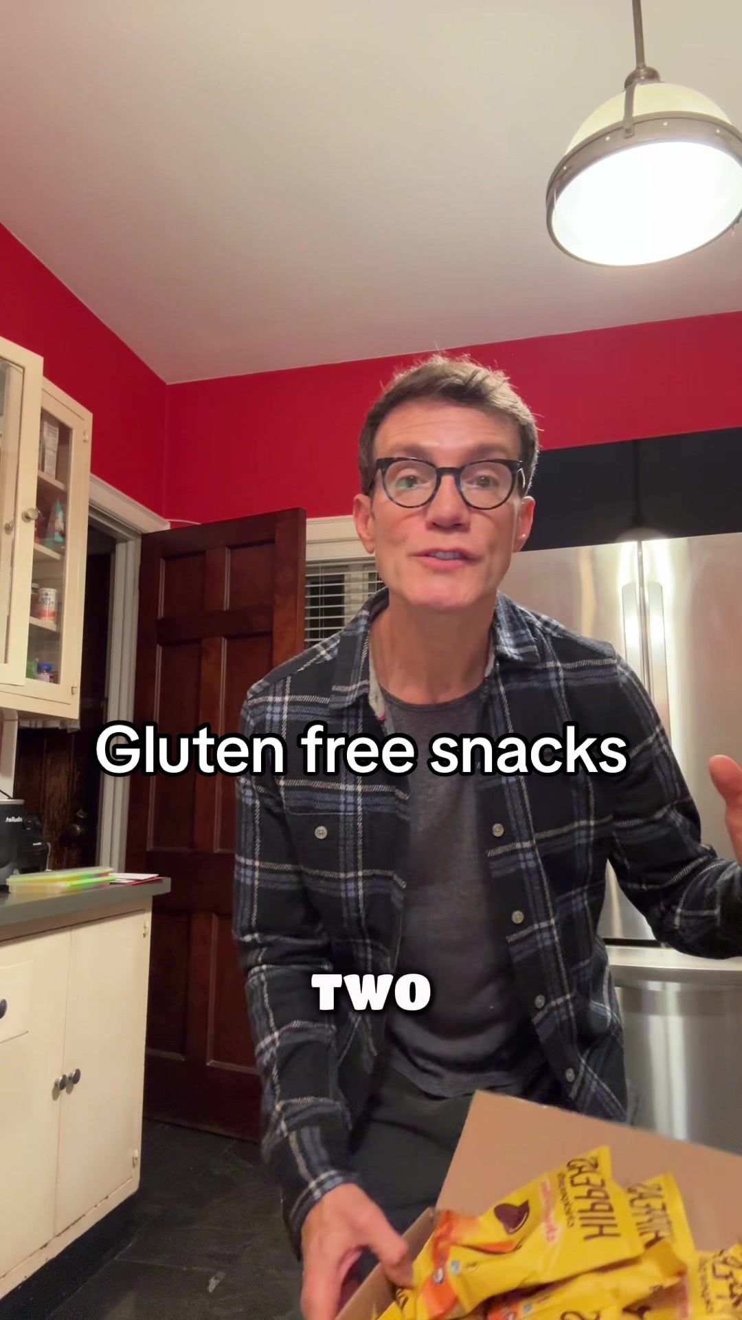 TikTok post by @primetimejoey for Hippeas. Caption reads: [...] but I do it in a healthy way. These @HIPPEAS....