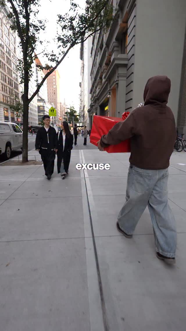 Instagram post by @shanonthestreet for Urban Outfitters. Caption reads: $1 or Mystery Gift? Surprising My Friends With....