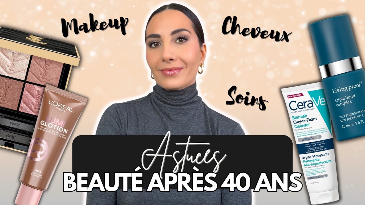 YouTube post by @byreo for iGraal. Caption reads: 🌟 BEAUTY TIPS AFTER 40!.