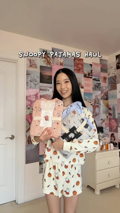 Instagram post by @meili_zzz for American Eagle. Caption reads: [...] #peanuts #aepartner #snoopylover....