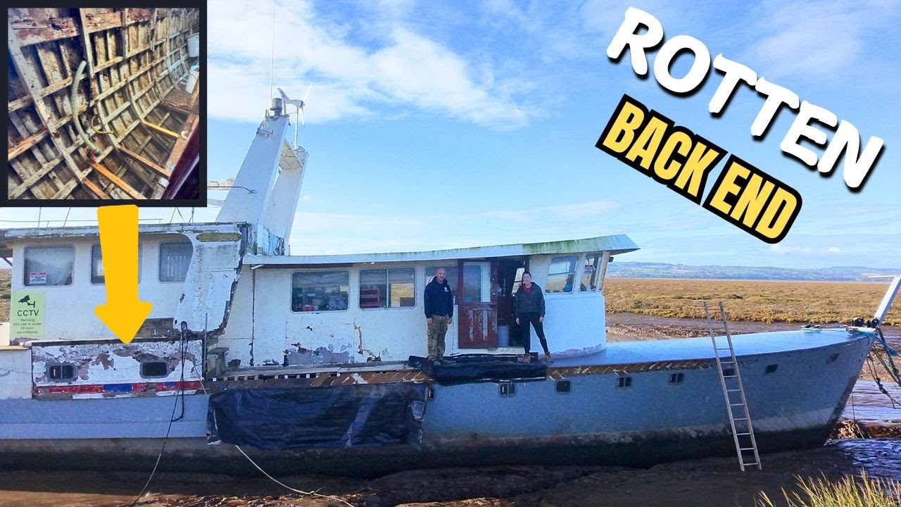 YouTube post by @ShipHappensUK for Ekster. Caption reads: Ep 201 - Digging Out The Rot At The Back End Of....