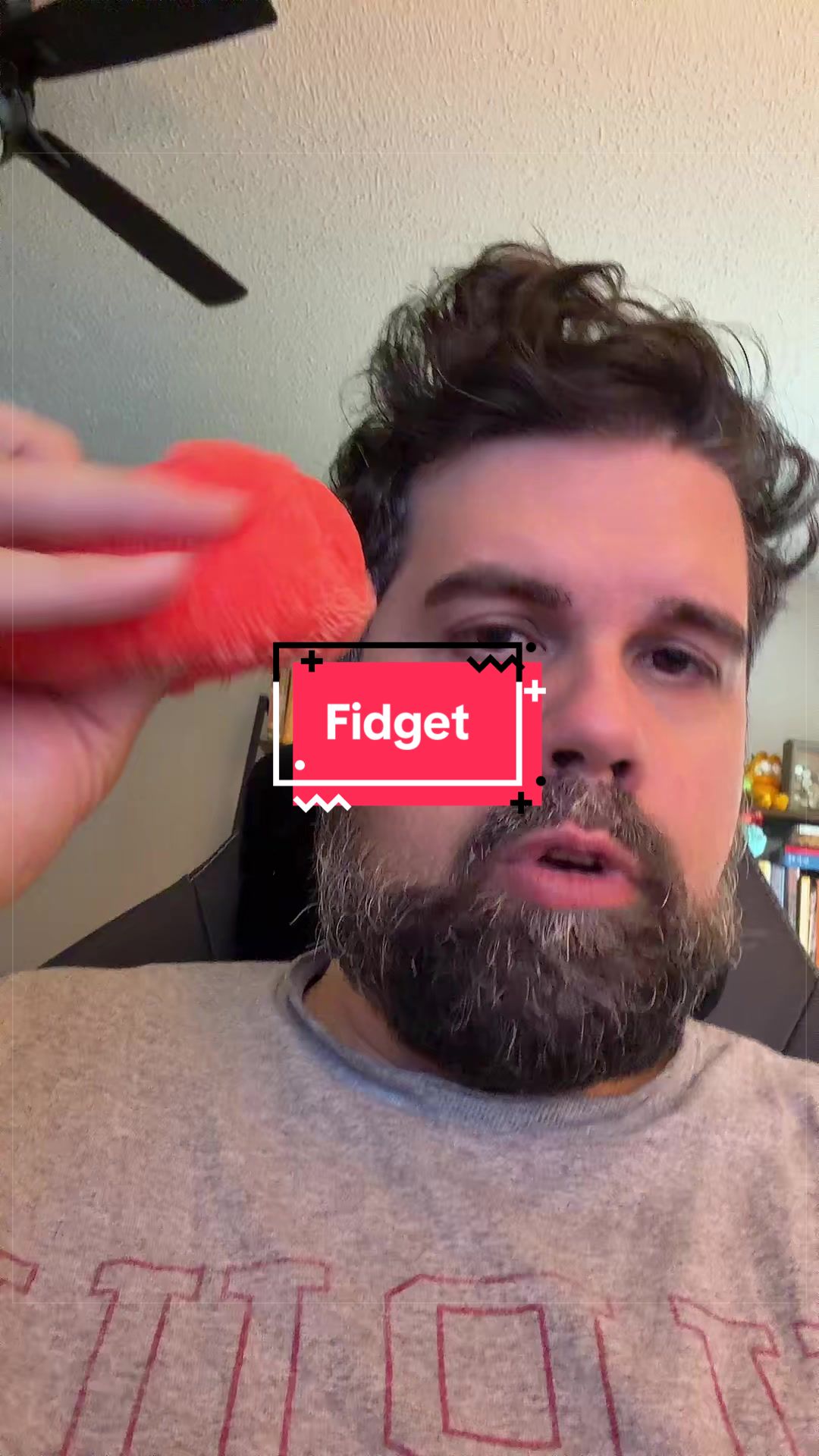 TikTok post by @hanklank for NeeDoh (Schylling). Caption reads: Just playing with my @NeeDoh Official and....