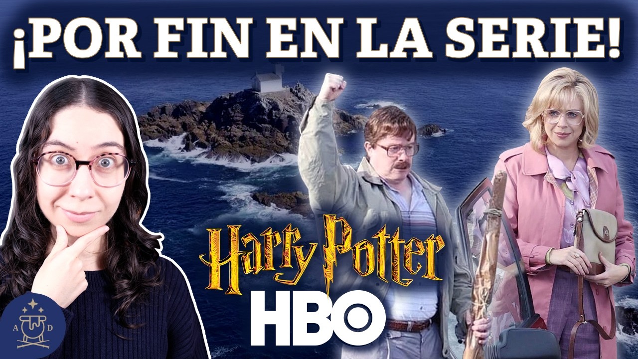 YouTube post by @ElAquelarreDeDany for Storytel. Caption reads: CONFIRMED! The Harry Potter series will feature a....