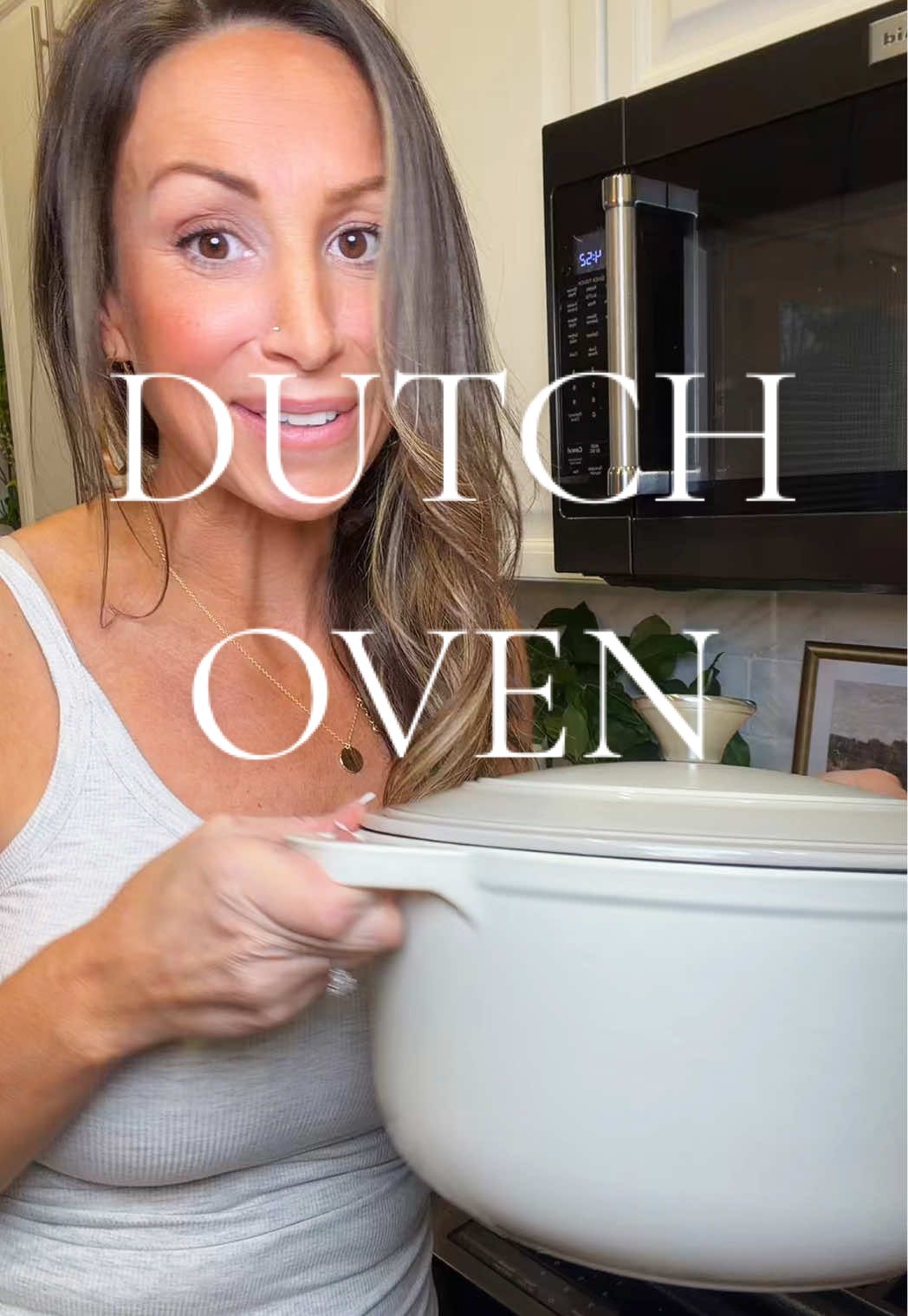 TikTok post by @maihomestyle for Mueller Home. Caption reads: Dutch Oven- 🍲 @MÜELLERHOME #dutchoven....
