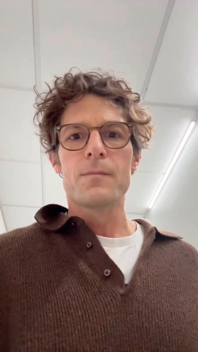 Instagram post by @jacobsoboroff for HarperCollins. Caption reads: hi from the studio — recording the audiobook for....