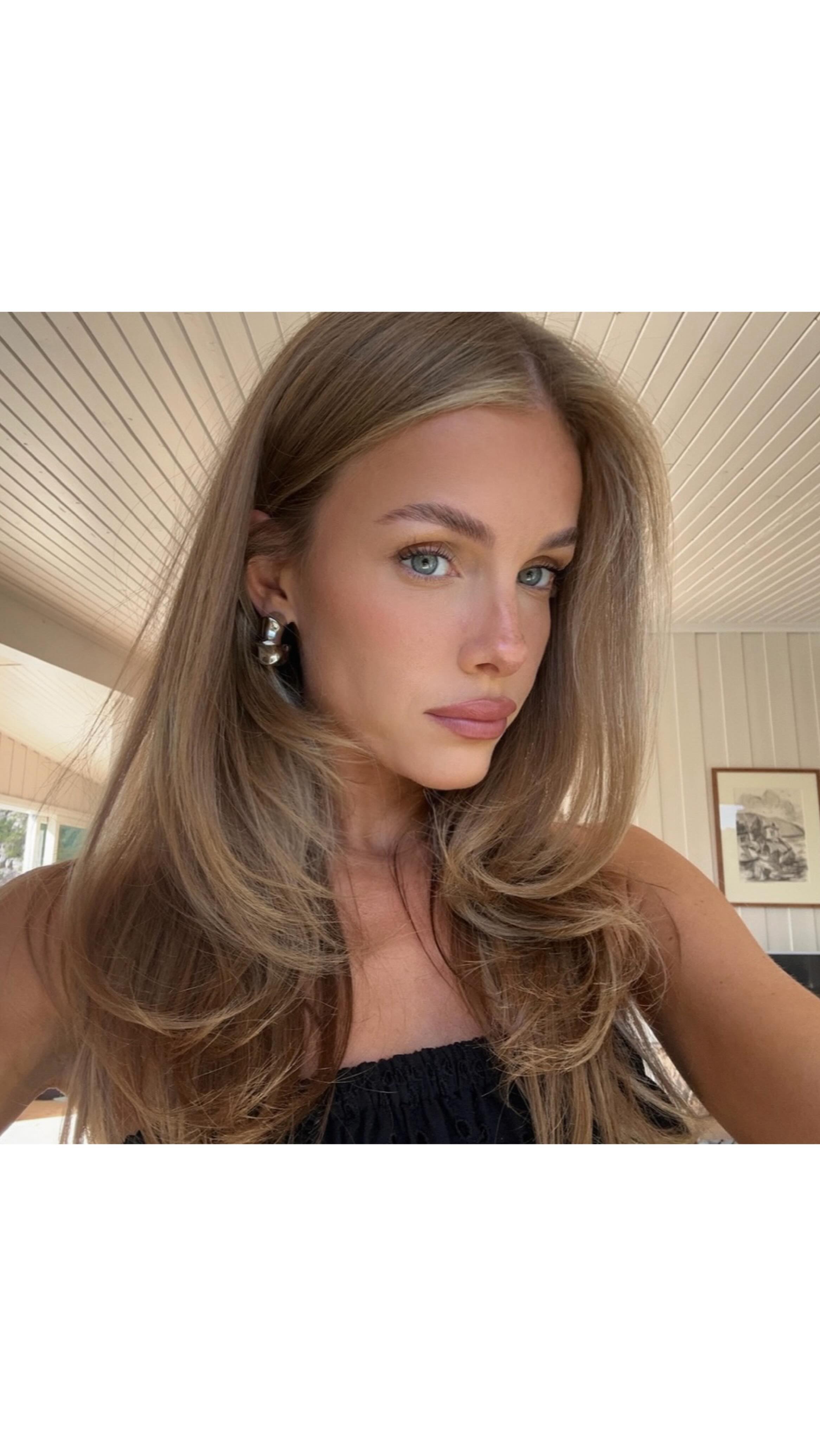 Instagram post by @josefinevogt for CAIA Cosmetics. Caption reads: Reklame/ 3 perfect natural lip combos from....