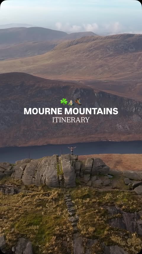 Instagram post by @joshuanueva for Discover Northern Ireland. Caption reads: MOURNES itinerary with @discoverni ☘️ We spent a....