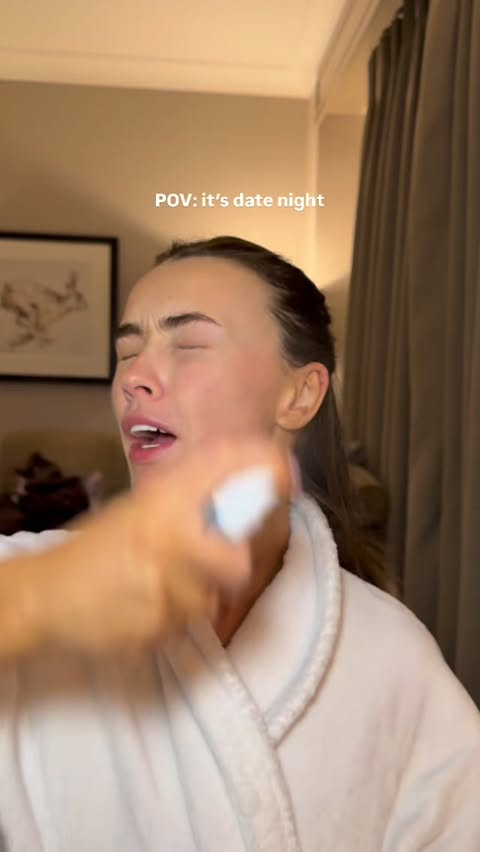 Instagram post by @niamhoconnnor for Essence Cosmetics. Caption reads: AD GRWM for date night using @essence_ireland ✨.