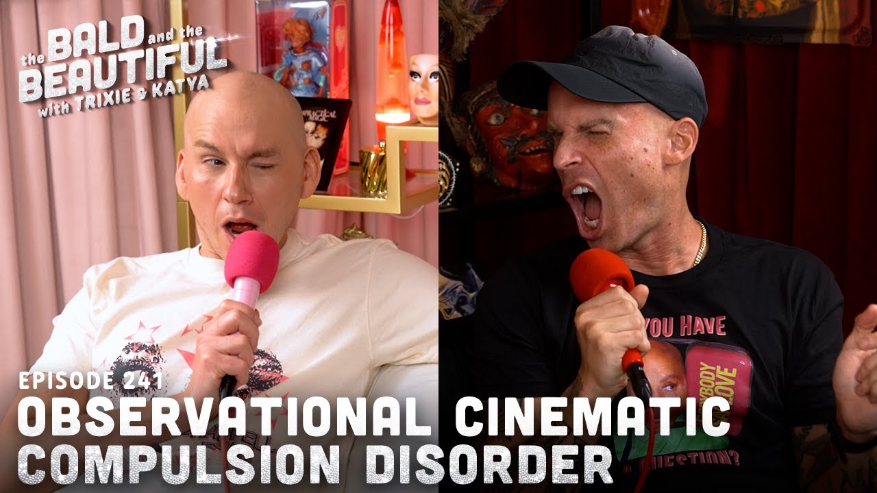 YouTube post by @trixiekatya9323 for Nutrafol. Caption reads: Observational Cinematic Compulsion Disorder with....