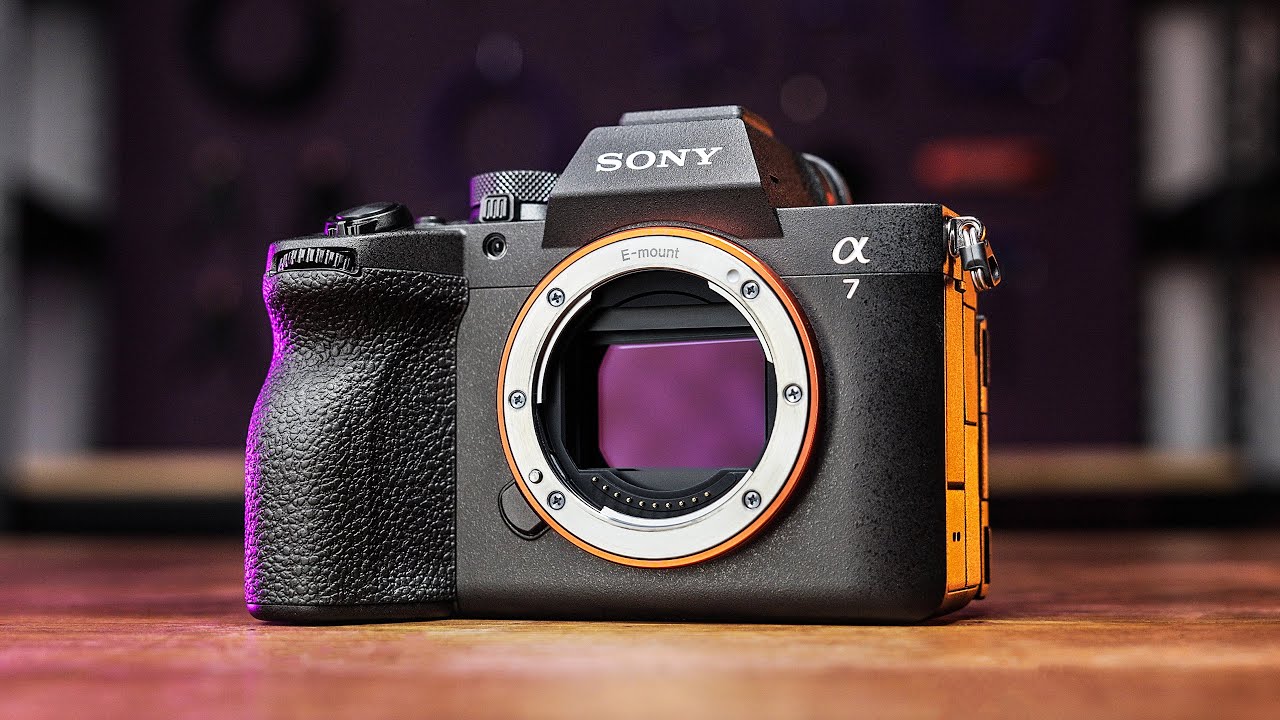 YouTube post by @geraldundone for Storyblocks. Caption reads: Sony a7 V Review: The End Game.