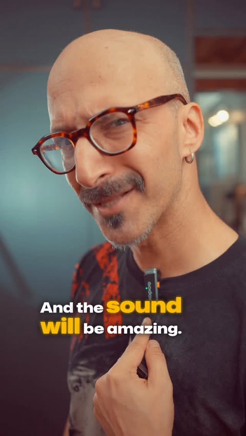 Instagram post by @areesz for Godox. Caption reads: Good sound on a budget. Godox WEC wireless....