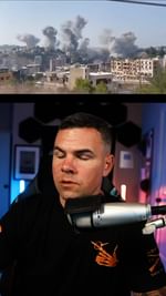 Instagram post by @kagan.dunlap for Grunt Style. Caption reads: [...] on Nabatieh, Lebanon today. 
Shirt by....