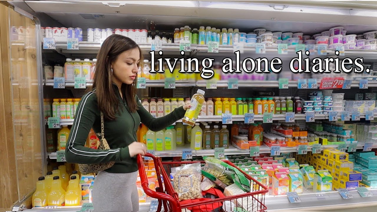YouTube post by @SydneySerena for Vsco. Caption reads: Living Alone Diaries // a day in my life in NYC....