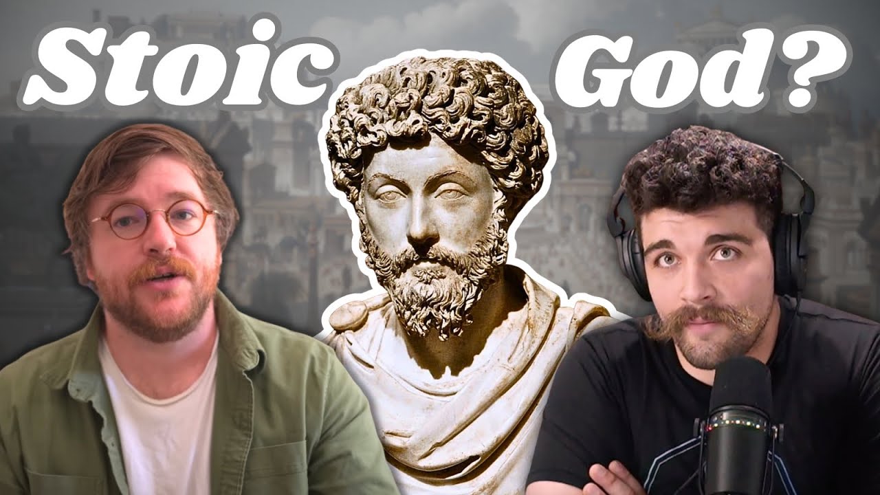 YouTube post by @ParkerNotes for Lochby. Caption reads: Shouldn't Modern Stoics Believe In God? w/.