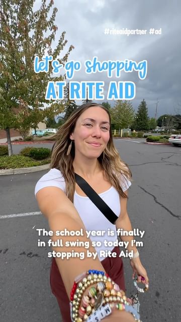 Instagram post by @kristen.guarinoo for Rite Aid. Caption reads: #ad #riteaidpartner shoutout to @riteaid for [...].