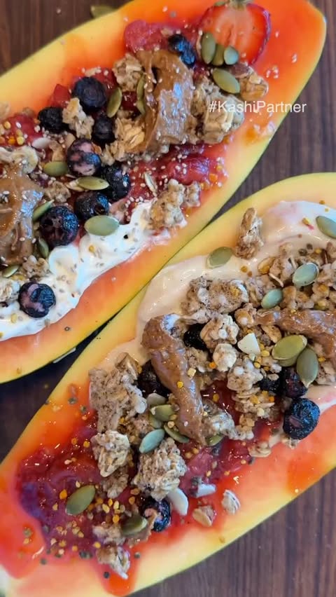 Instagram post by @shakaylafelice for Kashi. Caption reads: #KashiPartner My gut health hack just got a [...].
