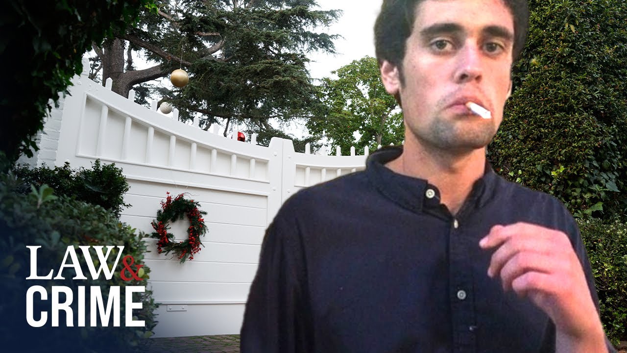 YouTube post by @LawAndCrime for Morgan & Morgan. Caption reads: 7 Disturbing Details About Rob Reiner Crime Scene.