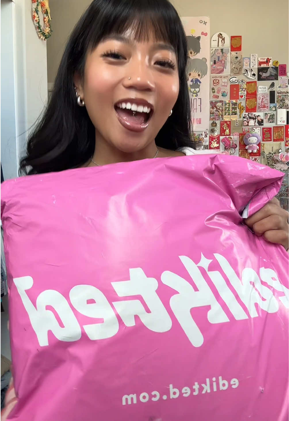 TikTok post by @guavagoddess_ for Edikted. Caption reads: @Edikted | don’t miss 60% off sitewide this BF!! +....