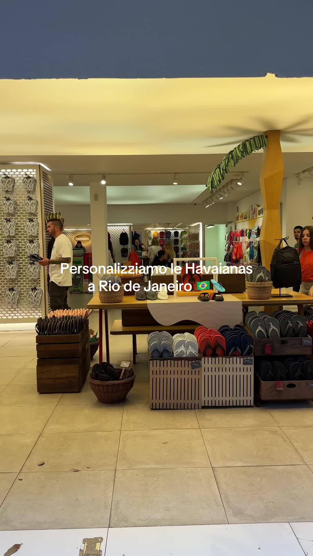 TikTok post by @celeste_makeup for Havaianas. Caption reads: Qui costano 5€ 🫠 @havaianaseurope .