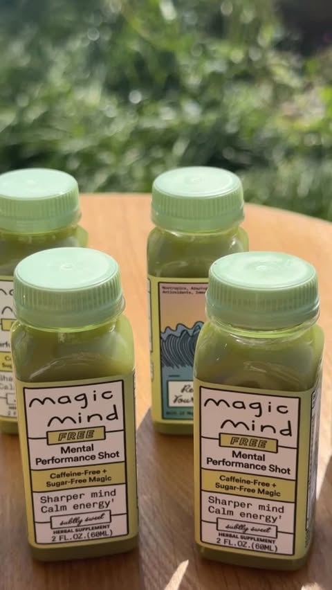 Instagram post by @ayabouchta_beauty for Magic Mind. Caption reads: [...] the place. Lately I’ve been adding Magic....