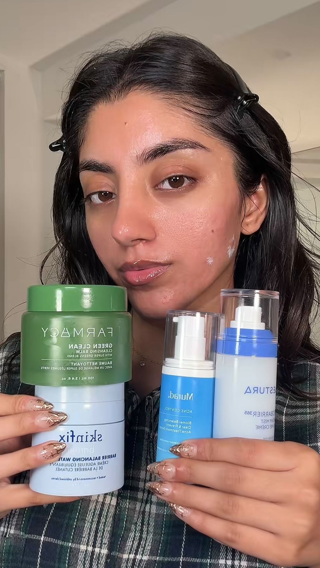 Instagram post by @lifewithsundas for Skinfix. Caption reads: Let’s get unready !!

Products used :
Cleansing....