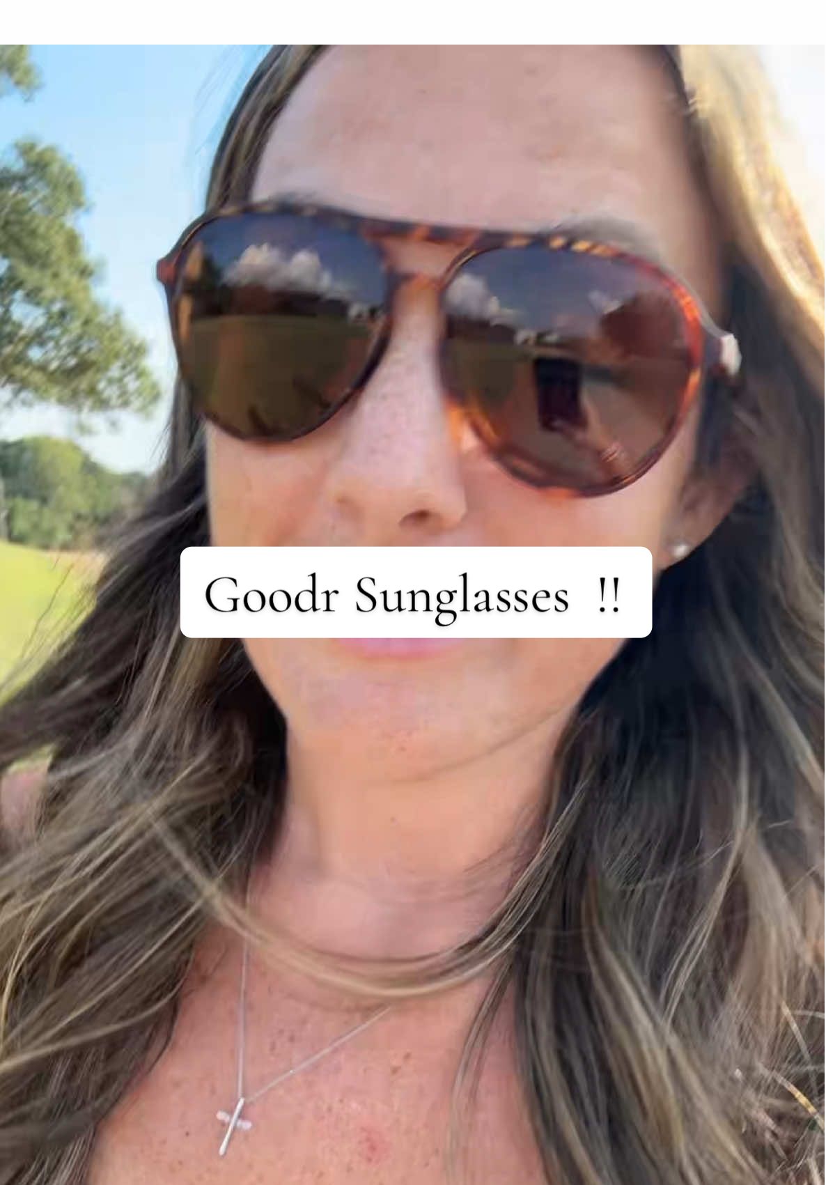 TikTok post by @_kimberly.co_ for Goodr. Caption reads: [...] and so freaking affordable!! @goodr #goodr....