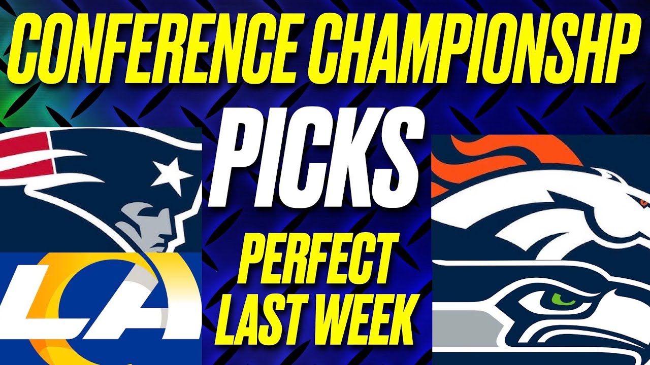 YouTube post by @JayAllDayNFLShow for Underdog Fantasy. Caption reads: NFL Conference Championship Picks & Predictions|....