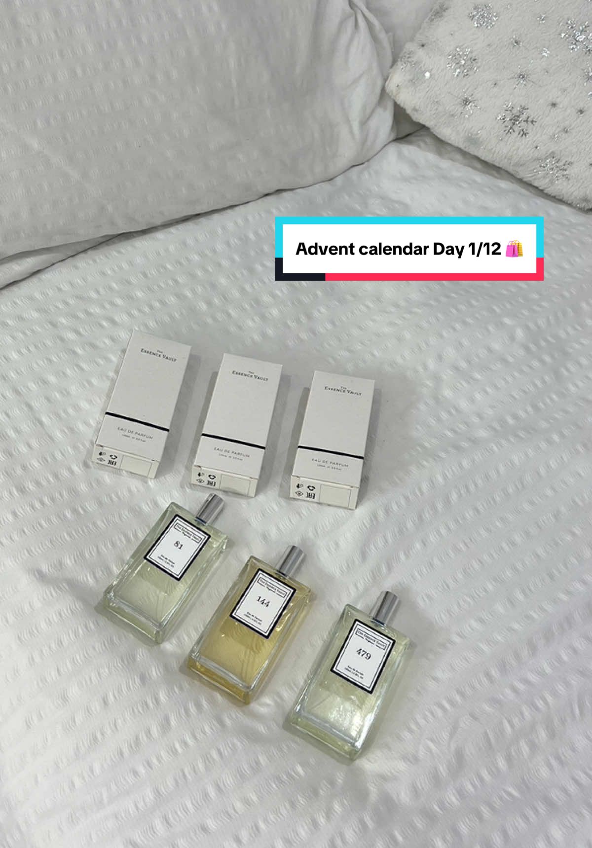 TikTok post by @jessiekingg for The Essence Vault. Caption reads: [...] Im obsessed they smell amazing!!!! @The....