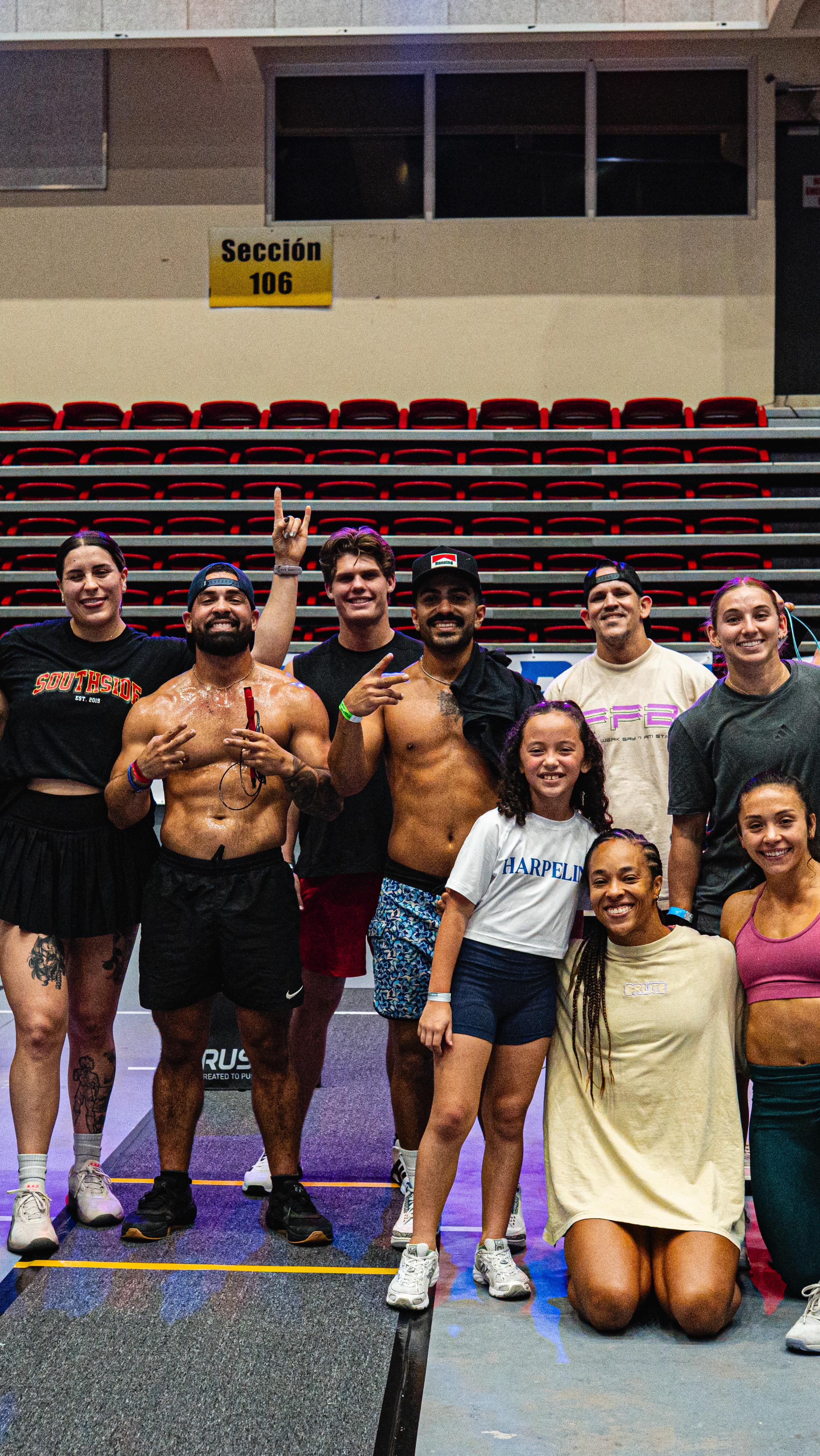 Instagram post by @j_tega_ for CrossFit. Caption reads: Crossfit is for EVERYONE. 

#crossfit #fitness....