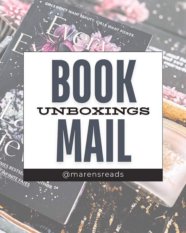 Instagram post by @marensreads for Wednesday Books. Caption reads: [...] bonus chapter! | #gifted @wednesdaybooks |....