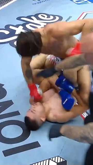 Instagram post by @ufconparamount for UFC. Caption reads: [...] @DiegoLopesMMA JUST LIKE THAT!! [....