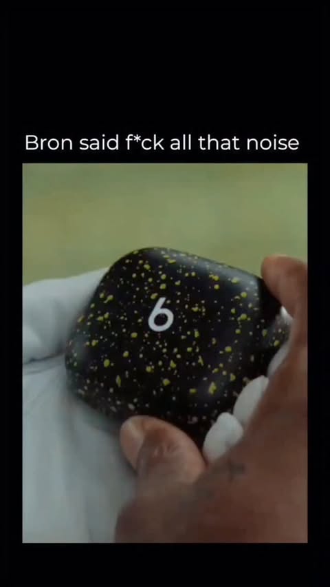 Instagram post by @bustedteess for Beats by Dre. Caption reads: In September 2025, official footage from the Nike....
