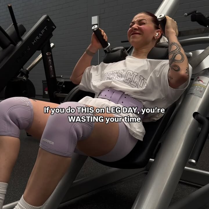 Instagram post by @angeeelina.fit for UPPPER. Caption reads: MOST LEAVE GAINS ON THE TABLE 😵‍💫👇🏽

These are....