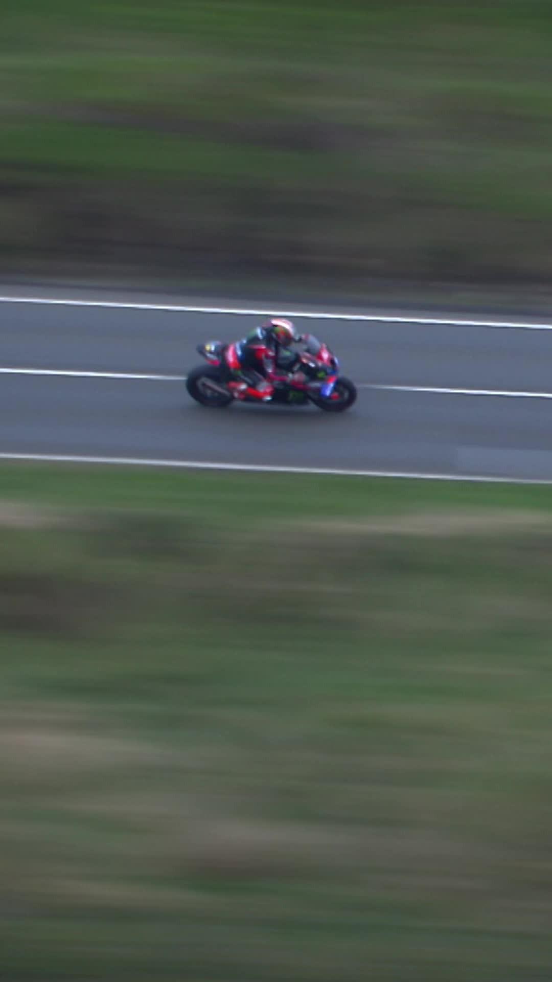 Instagram post by @8tenracing for BMW Motorrad. Caption reads: "Being able to do something like this for us is....