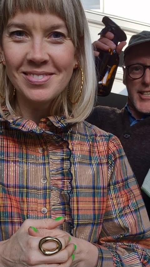 Instagram post by @girlwithbellsandwhistles for Purdy & Figg. Caption reads: Ad- Its true.... I hate cleaning and in my house,....