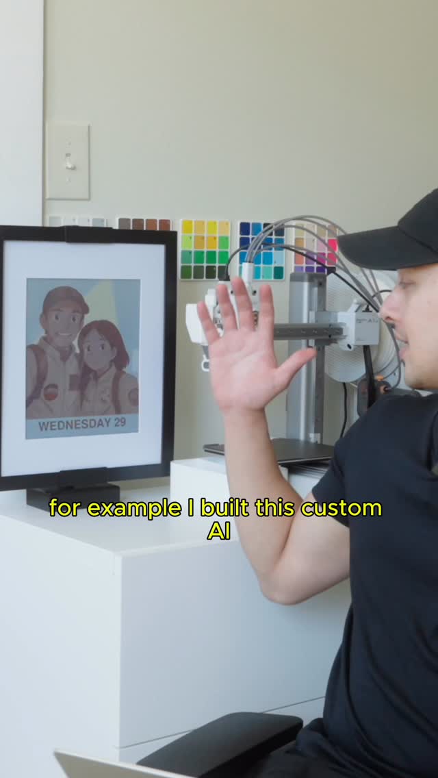 Instagram post by @yourfriendintech for Miro. Caption reads: I’m a big fan of prototyping, and Miro announced....