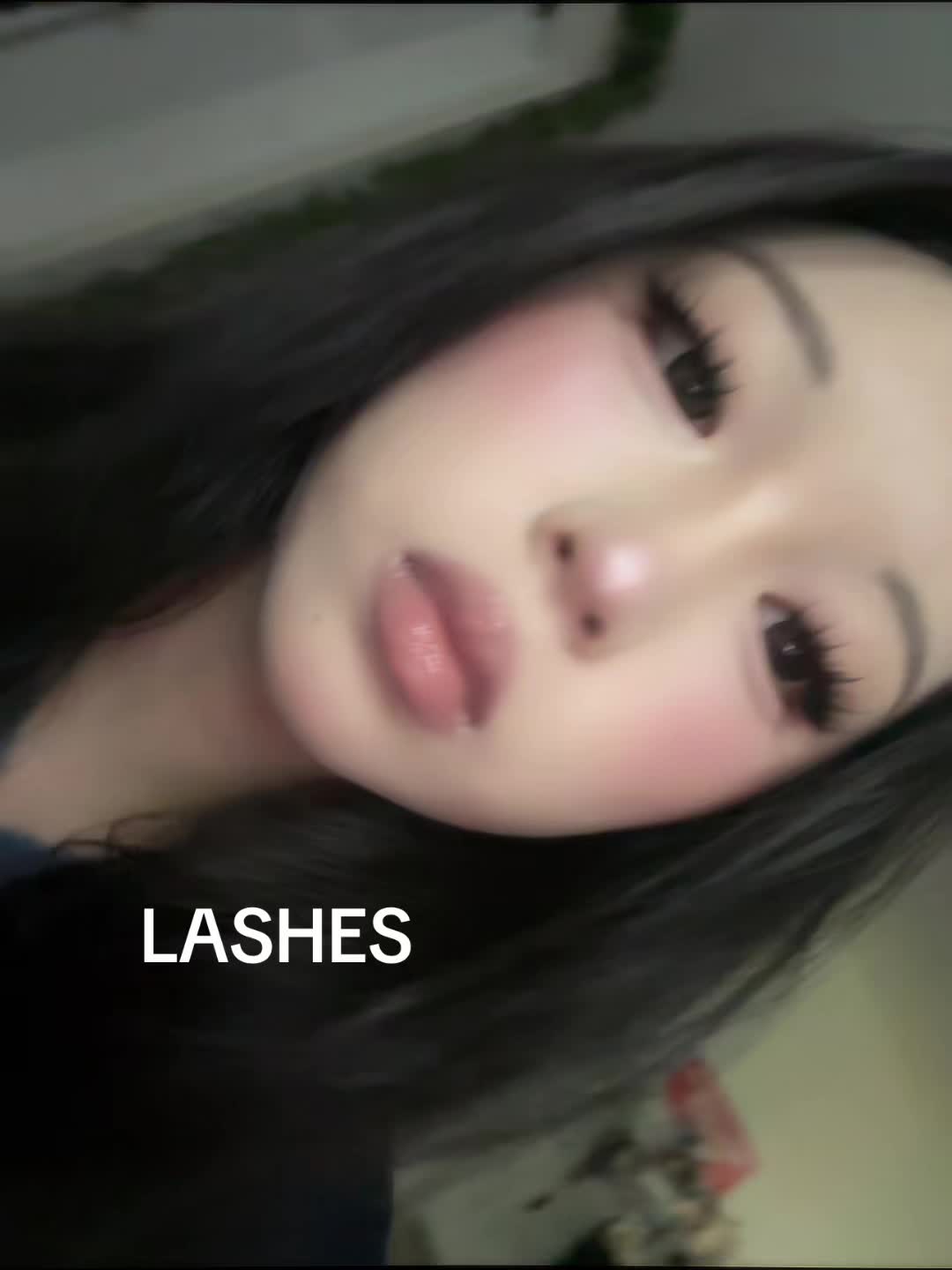 TikTok post by @ellavizconde for Fowendia Lashes. Caption reads: @Fowendia Lashes #fowendialashes .