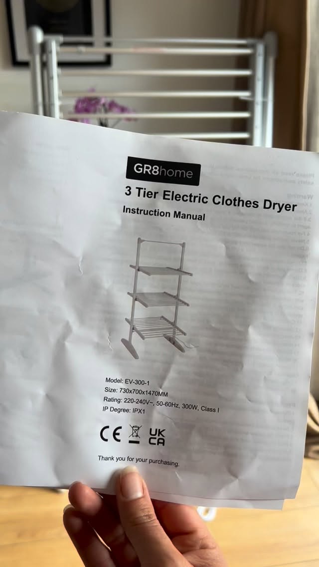 Instagram post by @mama_and_my_minis_ for Wowcher. Caption reads: Wowcher Home Finds 🛍️

I’ve wanted a heated....