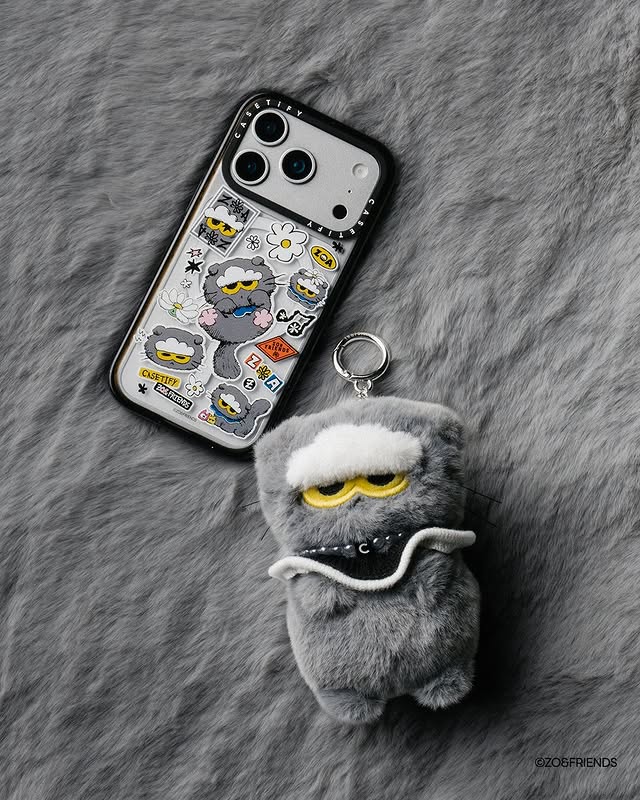 Instagram post by @zonfriends_official for CASETiFY. Caption reads: Perfectly imperfect friends, ZO&FRIENDS!
 
ZOA,....