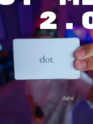 TikTok post by @jakesorianomedia for Dotcards. Caption reads: A new way to network that YOU need to check out....