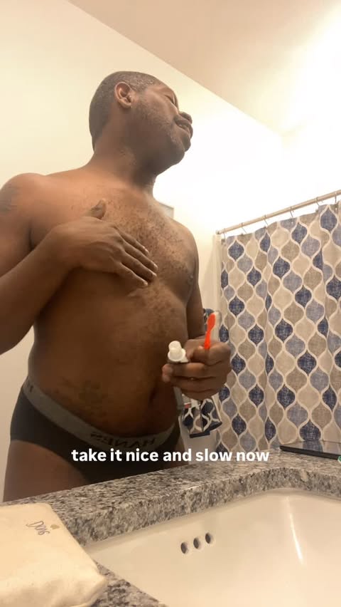 Instagram post by @yourfavegaycousin for Hanes. Caption reads: [...] BI**H Bawdy and all 💋 Brought to you by....