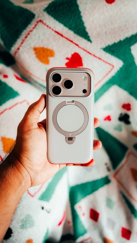 Instagram post by @aemaay for TORRAS. Caption reads: [...] and ABS. The other has a £2 case now.....