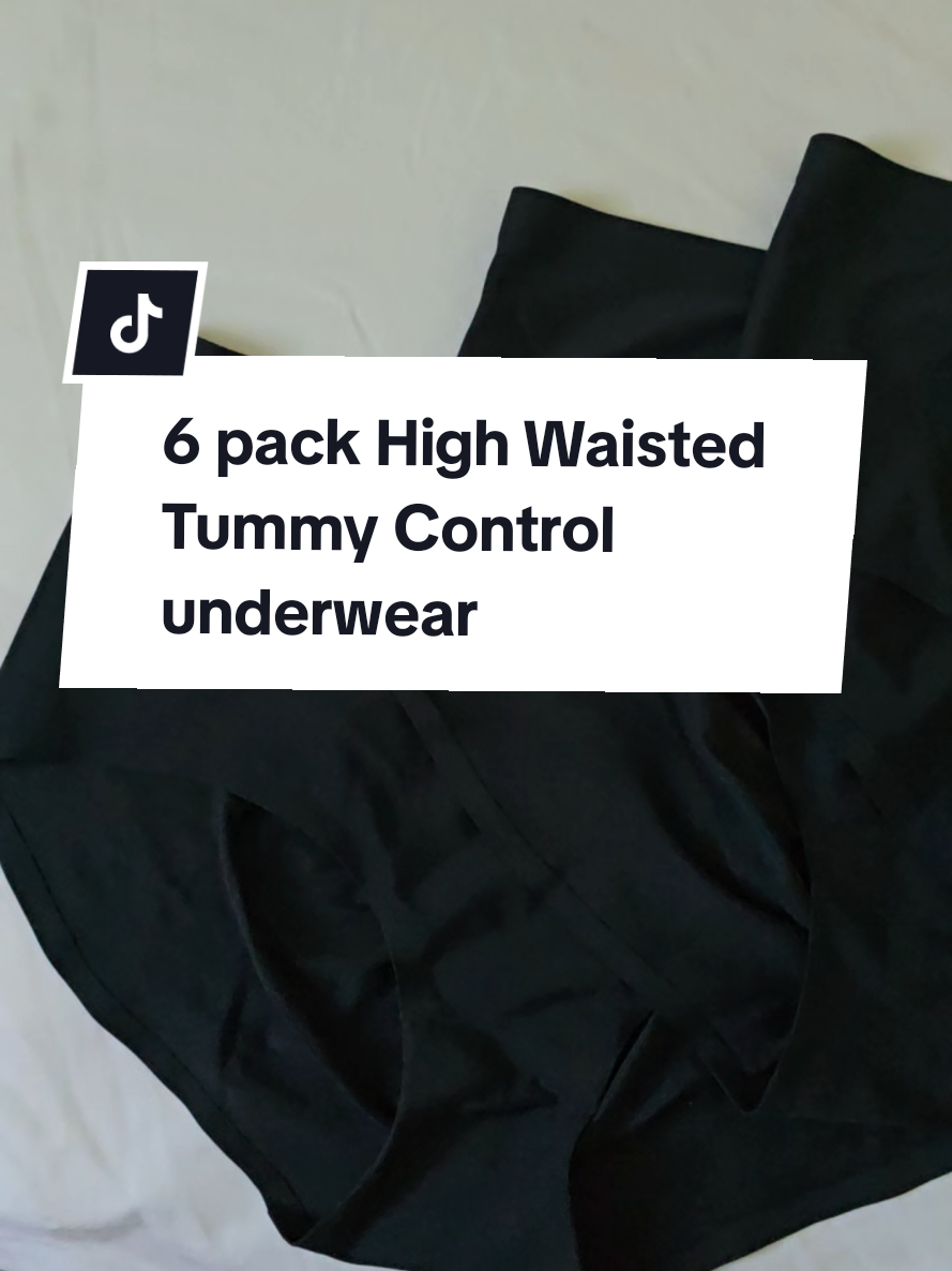 TikTok post by @annysozaoficial for FINETOO. Caption reads: FINETOO 6 pack High Waisted Tummy Control Basic....