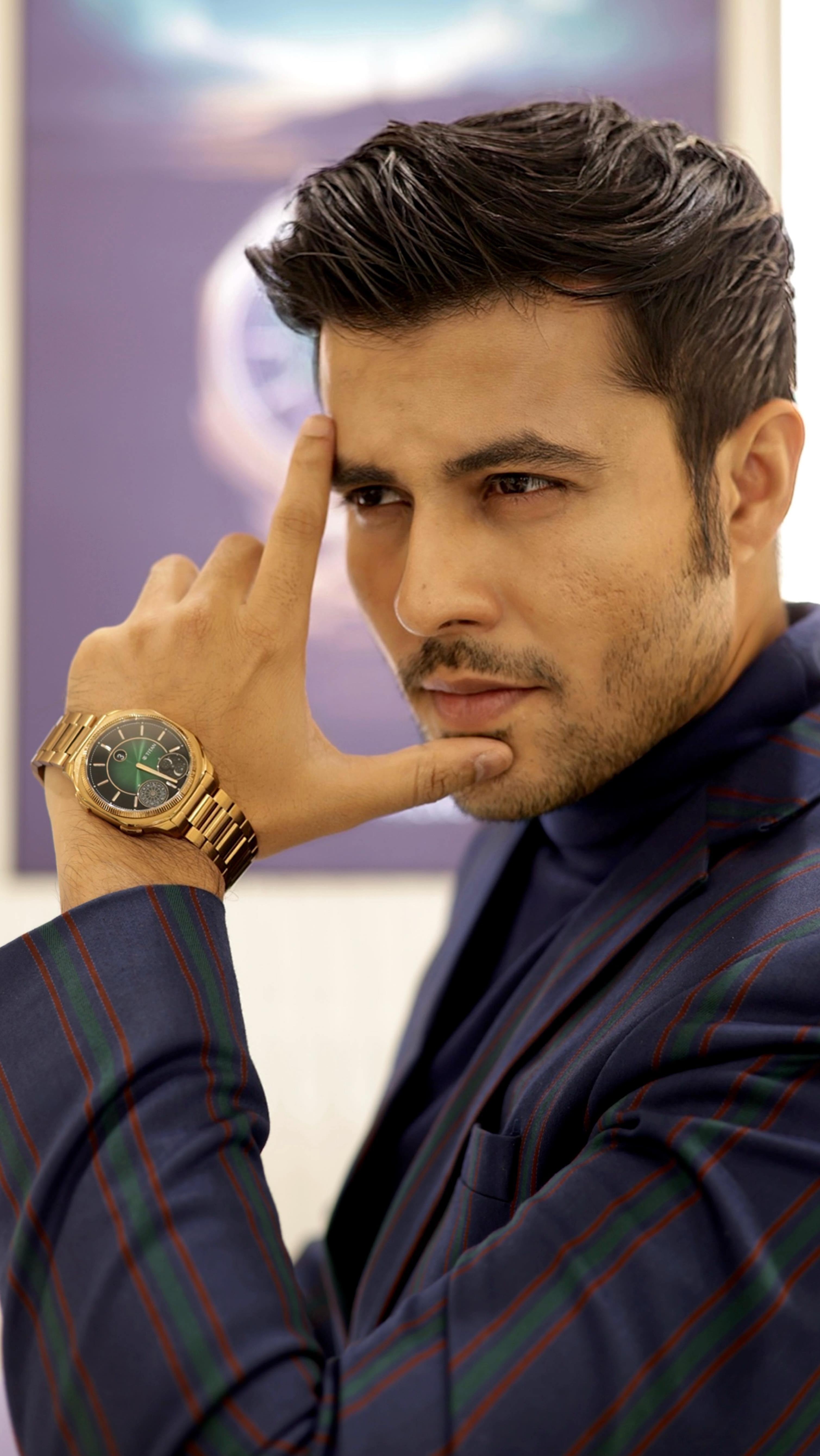 Instagram post by @siddhantshahofficial for Lifestyle Stores. Caption reads: I’ve never been one to chase time I choose to....