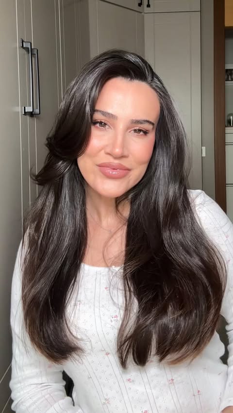 Instagram post by @mervescanatan for Missha Türkiye. Caption reads: GRWM PART2 Saç makyaj rutini✨ Reklam değildir....