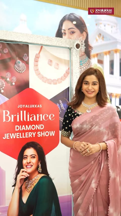 Instagram post by @iam.fouzee for Joyalukkas. Caption reads: @joyalukkas 
Sparkle your way with [...].