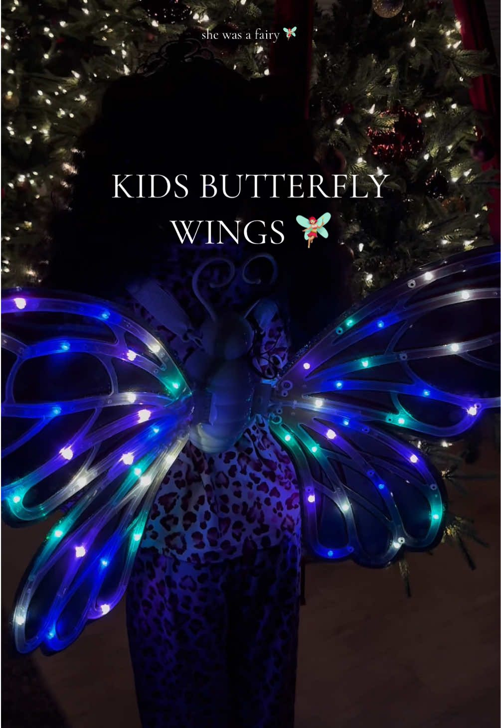 TikTok post by @alice95xo for Talgic. Caption reads: [...] #fairywings #shewasafairy #talgickidstoy....
