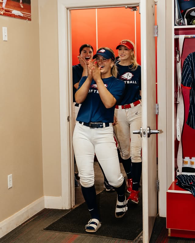 Instagram post by @uniswag for D1Softball.com. Caption reads: We’re sure you’ve heard the rumors… introducing....