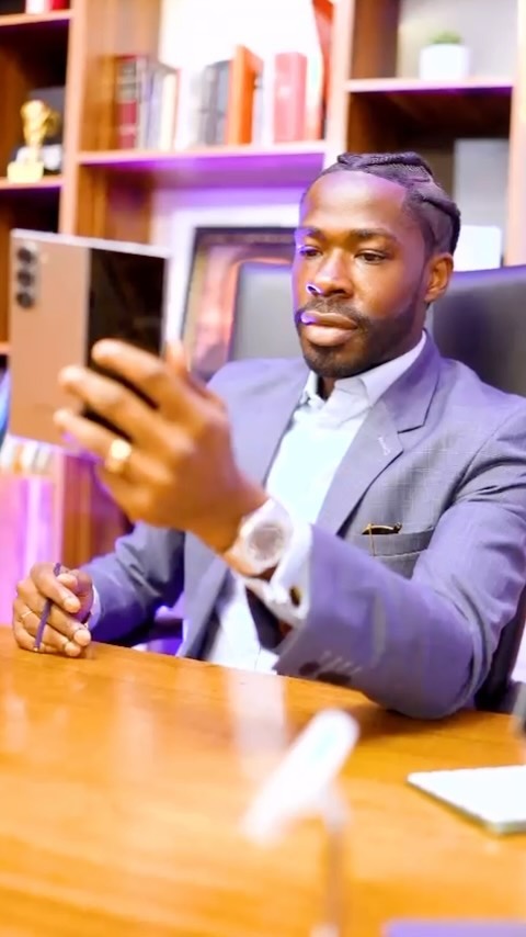 Instagram post by @prince_ii for Samsung Nigeria. Caption reads: Sammy saysssssss it’s AI time 😍😁 #MyGalaxyAIFave....
